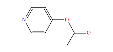 Pyridin-4-yl acetate